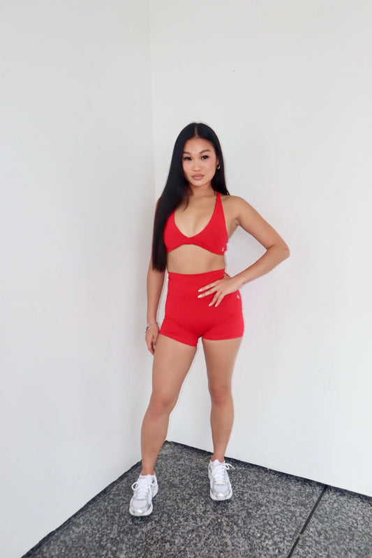 Crimson Red Bra 300s