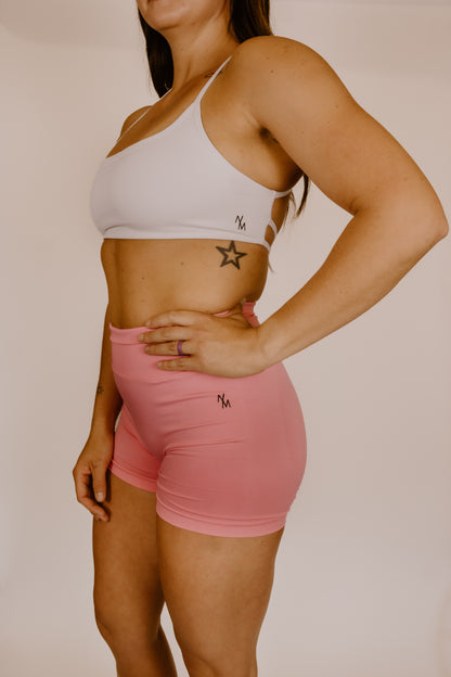 Neon Flamingo Woman Shorts
