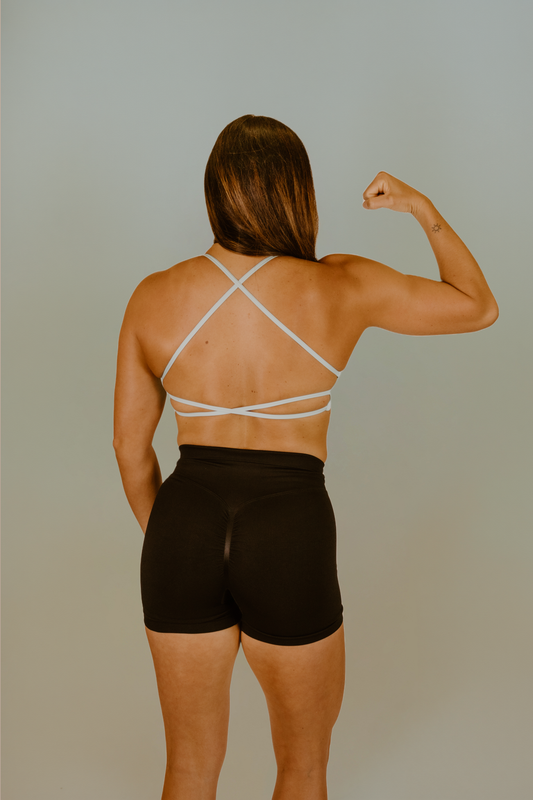Winter Sky Womans Gym Bra