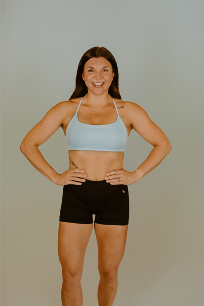 Winter Sky Womans Gym Bra